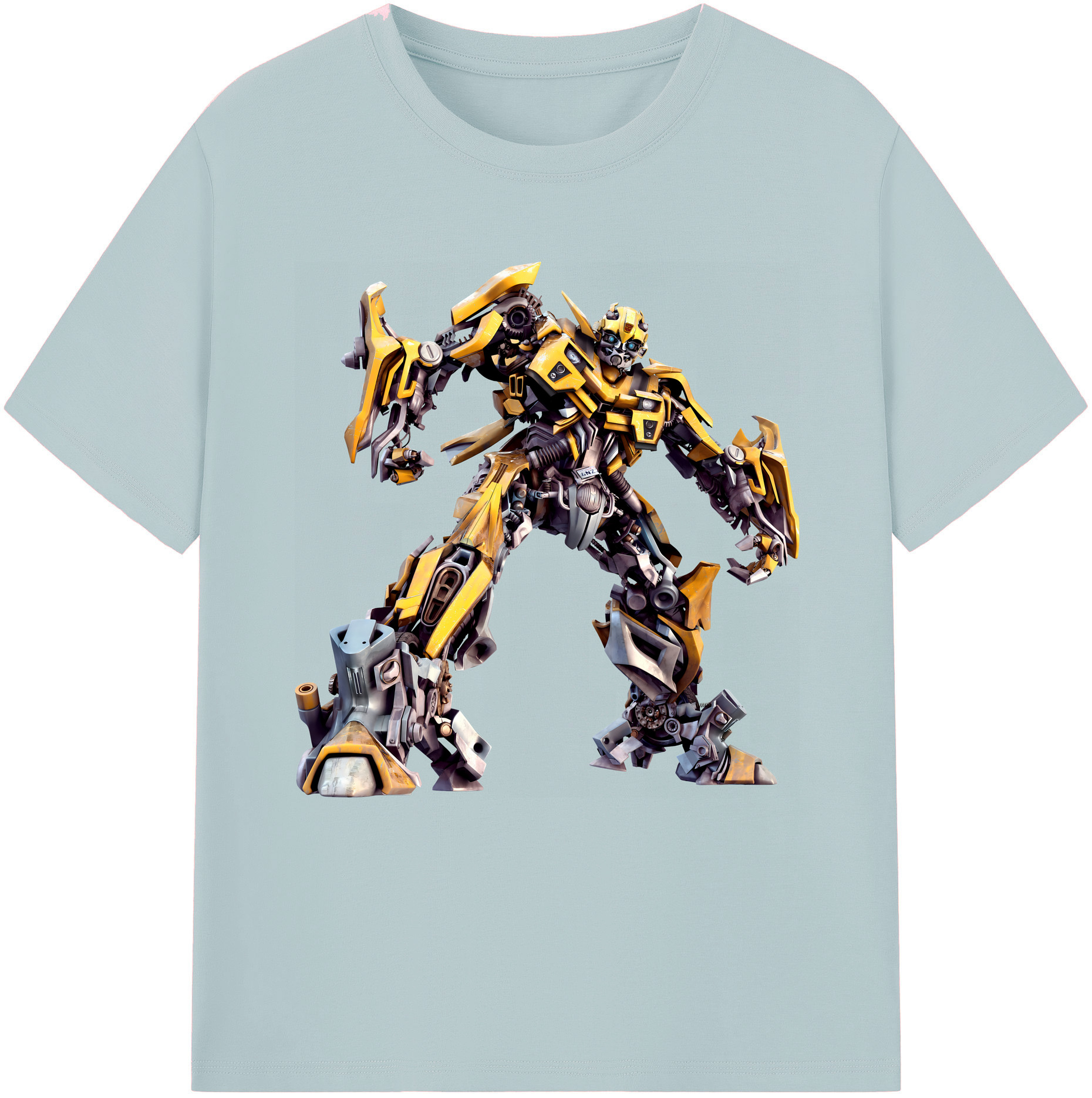 （画像用） Transformers トランスフォーマー 綿100％半袖Tシャツ（フロントプリント）